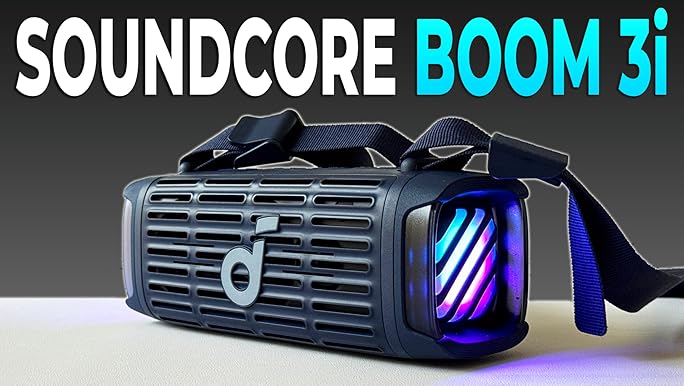 Amazon.com: Soundcore Boom 3i by Anker, Compact Outdoor